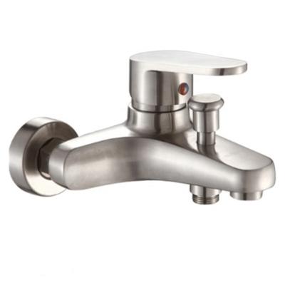 China Without Sliding Bar Sanitary Ware Rain Shower Set Stainless Bathroom Shower Mixer Tap From China for sale