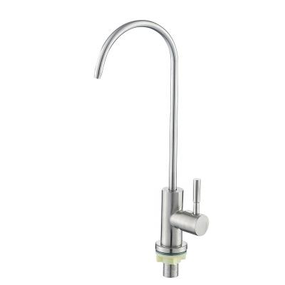 China Electric Faucets 1/4 Inch Faucet Purifier Kitchen Water Filter Tap Drinking Stainless Steel for sale