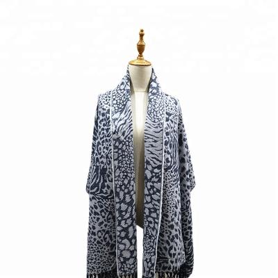 China Fashion 100% Soft Smooth Feeling Acrylic Lady Shawl For Winter for sale