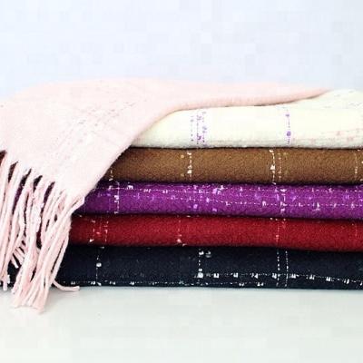 China Lady Casual Hot Sale 100% Women Fashion Acrylic Scarf And Shawls For Winter for sale