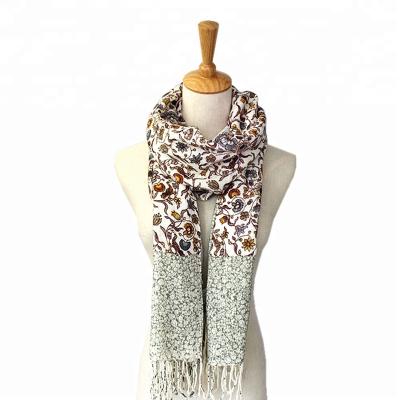 China Lady Casual Fashion Design Hot Sale Girls Women Cashmere Feel 100% Acrylic Printing Scarf for sale