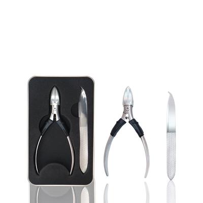 China Beauty Nail Tool Durable Multifunctional Stainless Steel Horny Nail Clipper Trimming Set for sale