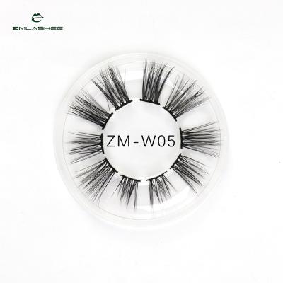 China Wholesale Natural Hot Selling Private Label Segmented Eyelashes Individual Silk Lashes DIY Lashes Free Sample for sale