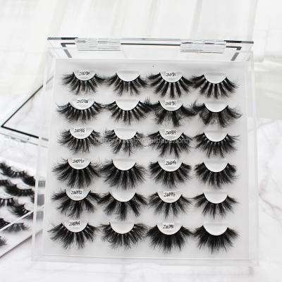 China Natural Wholesale Custom Packaging Eyelashes Own Brand Private Label Mink Lashes 3D Mink Eyelashes for sale