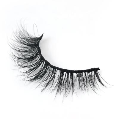 China Natural Wholesale Customized Lashes Box Magnetic Eyelash Seller Packaging 3D Mink Eyelashes With Lash Box for sale