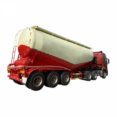 China Hot Sale 3 Axl Bulker Cement Tanker Bulker Bulker Cement Silo Bulker Tanker Powder Tank Trailer Cement Tank Semi Trailer Hot Sale Trailer Truck for sale