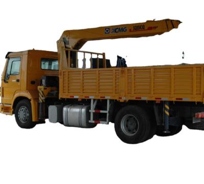 China High Quality Used Truck Trailer China Sinotruk Howo Truck Mounted Crane 6x4 10 Wheel Tires Heavy Duty Truck Loading Crane For Hot Sale for sale