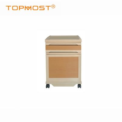 China Factory Manufacturer Hospital Furniture ABS Plastic Hospital Bedside Cabinet / Table / Lockers for sale