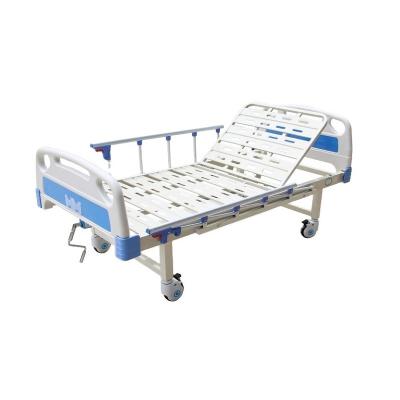 China Metal CE&ISO Approved ABS Manual One Function Medical Clinic Bed Hospital Bed for sale