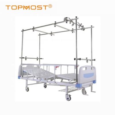 China Two Function Metal Medical Equipment Orthpedical Bed Two Cranks Hospital Bed for sale