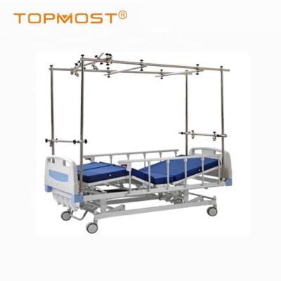 China Metal Medical Equipment Manual Four Function Orthopedical Bed for sale