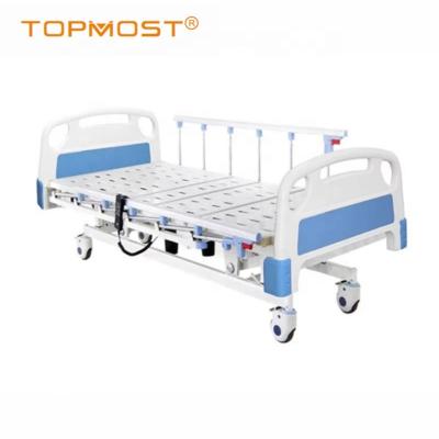 China Medical Metal Hospital Furniture Products Five Works Electric Medical ICU Bed Hospital Bed With ISO&CE for sale