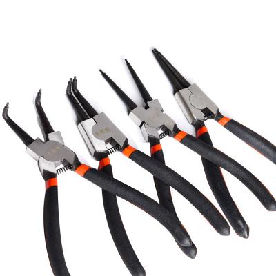 China STRIPPER PLIERS 6 Inch 7 Inch Cutting Pliers Carbon Steel Internal And External Snap Ring Pliers for sale