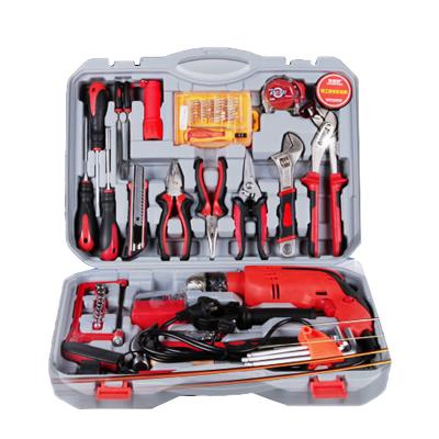 China EVERTE 10-Piece 32-Piece 46-Piece 108-Piece Tool Kit Eco-Friendly Household Tool Kit for sale