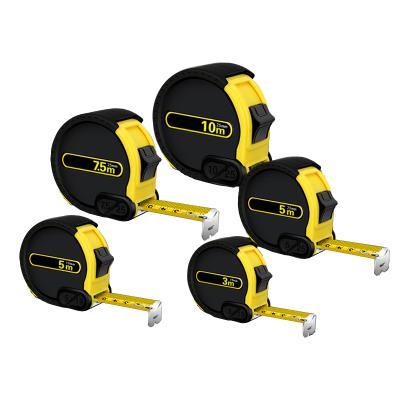 China Particularly resistant to fall BTE5m 7.5m 8m ABS 10m plastic enclosure with rubber coated PVC encapsulated long service life particularly resistant measuring tape for sale