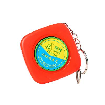 China Lightweight and easy to carry BTE 2 Meters Mini Tree Tape Carbon Steel Material Head Chain Gauge Tape. for sale