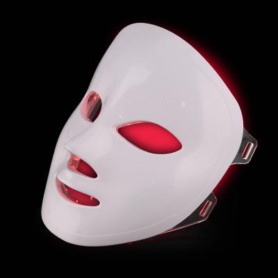 China Skin Tightening 2021 Face 7 Color Led Lights Led Therapy Mask Facial Beauty Machine For Spa Use for sale