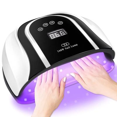 China Factory Wholesale Beauty Nail Light Sun UV UV Nail Lamp Dryer Lamp LED For Gel Nail Polish Dryer 160W for sale