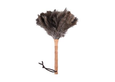 China Hot Sale Ostrich Feather Duster With Bamboo Wooden Handle for sale