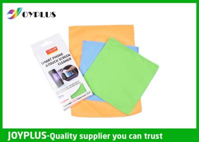 China Smart Phone Touch Screen Cleaning Cloth , Microfiber Lens Cleaning Cloth for sale