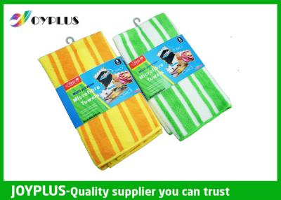 China Classical Custom Microfiber Cleaning Cloth / Microfiber Mop Cloth High Density for sale