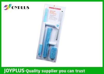 China Blue Color Home Window Cleaning Kit , Glass Window Cleaning Tools Light Weight for sale