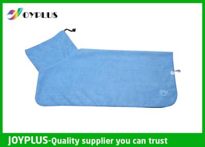 China Easy Wash Dog Towelling Robes / Dog Towel Wrap Fashionable Without Detergent for sale