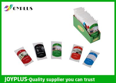 China Wihte Color Car Wet Wipes / Non Woven Wipes With Fragrance Light Weight for sale