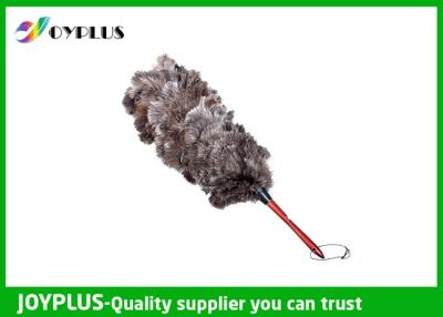 China Eco Friendly Ostrich Feather Duster With Wooden Handle OEM / ODM Acceptable for sale