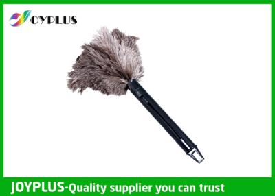 China Black Ostrich Feather Duster Long Handle For Window / Car / Furniture for sale