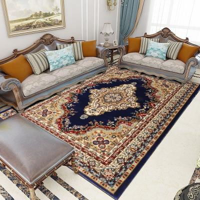 China Factory Price Wilton Anti-Slip Woven Soft Moroccan Persian Rug On Floor for sale