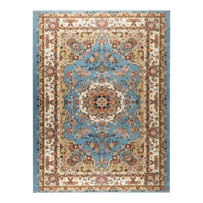 China Thickening Washable High Density Exquisite Floral Pattern Custom Persian Rugs for sale