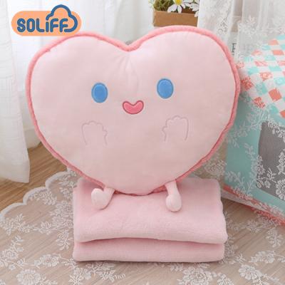 China Mondern Custom Stuffed Pillow Cover Heart Pillow 2 In 1 Pillow Cover for sale