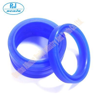 Cina PU blue red light yellow green dhs uhs un eu pp J type dust hydraulic oil seals in vendita