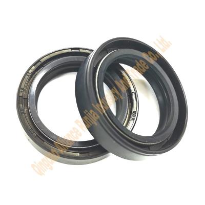 China Double spring front fork motorcycle kit seals high quality rubber oil seals motorcycle zu verkaufen