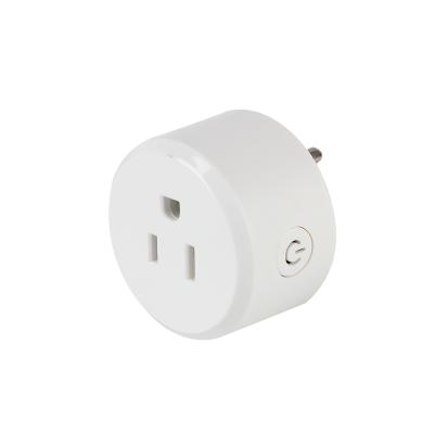 China Amazone Alexa Tuya Wireless Wifi Smart Plug Outlet US Type Residential / Multipurpose Google Home APP Remote Control for sale