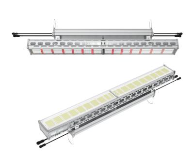 China Seed Starting Indoor Full Flexible Powerful IP65 High Spectrum Slim Design LED Grow Light For Greenhouse for sale