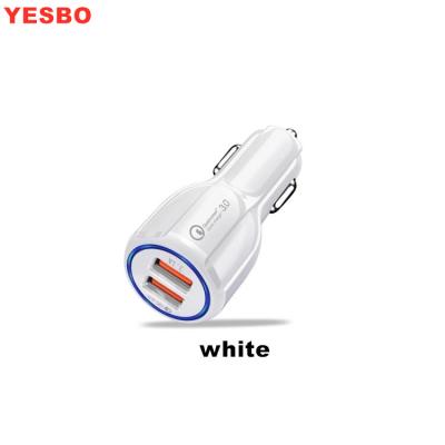 China Free Shipping Mobile Phone Mobile Phone Charging QC 3.0 USB Car Charger Cable Fast Usb for sale