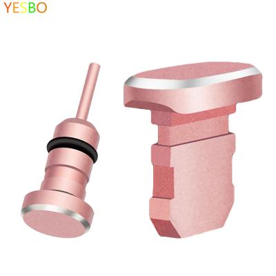 China Metal Earphone Anti Dust Plug Ear Earphone For iPhone 6 6S Connector 7 Plus Se 5 5S Earphone Jack for sale