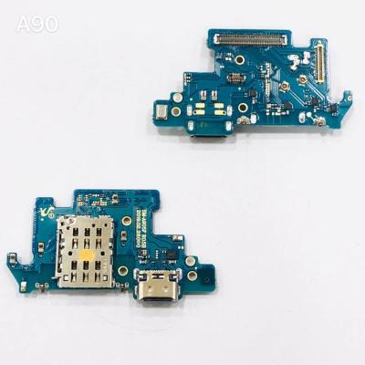 China Type C USB Charger Dock Charging Left Connector Flex Cable For Samsung A90 A90 for sale