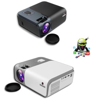 China Cinema Short Throw FHD Home Theater Mini 4K 1080P Video Beamer 3D Proyector Projectors Android Smart LED Portable Projector for sale