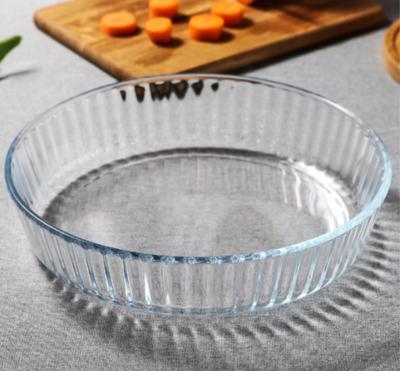 China Classic Borosilicate Glass Baking Dish Glass Design for sale