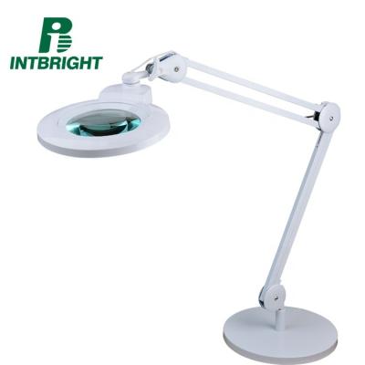 China High quality beauty salon top sell hottest industrial salon beauty illumination professional inspection lead glass magnifying lamp for sale