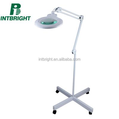 China Beauty salon medical equipment new magnifier lamp factory design repair tool led dental lamp with stand floor for sale