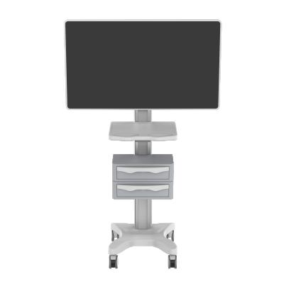 China Modern High Quality Medical Screen Cart / 4K Screen Rolling Stand for sale