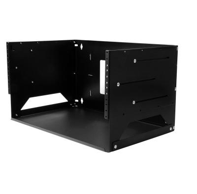 China SPCC Cold Rolled Steel 4U Wall-mount Server Rack With Built-in Shelf for sale