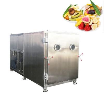 China Medicine Processing Vegetable Fruit Food Vacuum Freeze Dryer Coconut Milk Vacuum Freeze Dryer Machine CE Certified for sale