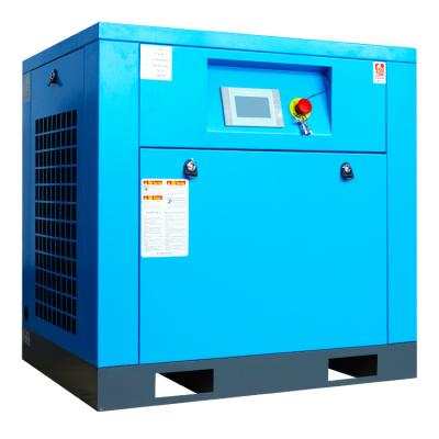 China OIL-LESS 22kw 30HP Air Compressor Air Tank Screw Air Compressor On Sale for sale