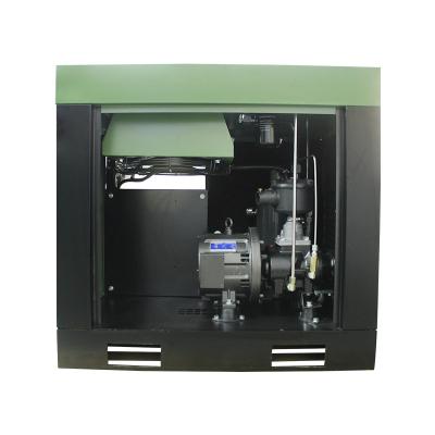 China OIL-LESS 15KW 20HP 3.7kw screw air compressor aftercooler for air compressor for sale