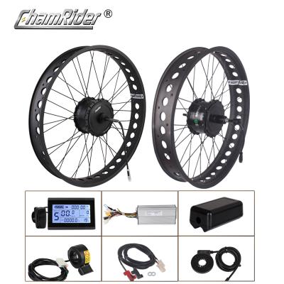 China Fat Bike Kit 4.0 Wheel Electric Bike Kit 4.0 Wheel ebike Kit MXUS Bafang 20